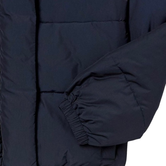 Amazon Essentials Women's Relaxed-Fit Mock-Neck Puffer Jacket-Daily Ritual Navy - Picture 5 of 7